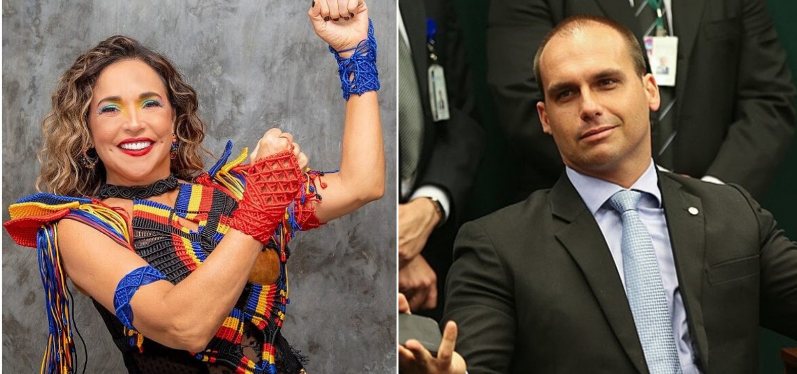 Nunes Marques intima Eduardo Bolsonaro em processo movido pela cantora Daniela Mercury