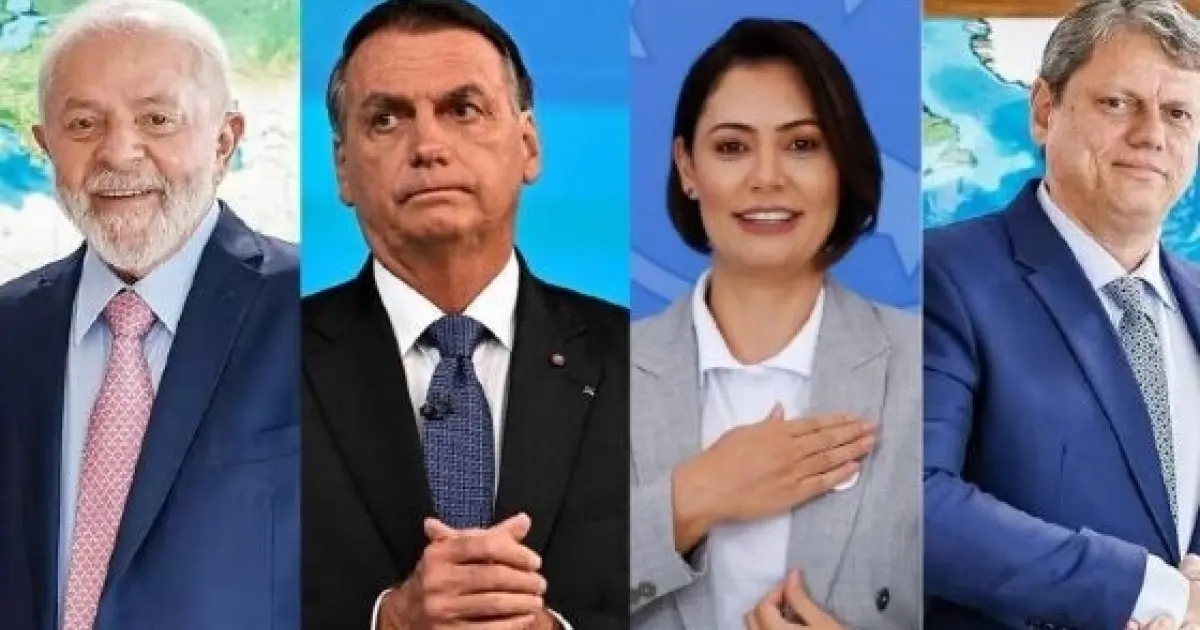 Paraná Pesquisas: Lula aparece à frente de Bolsonaro, Michele e Tarcísio para eleições 2026