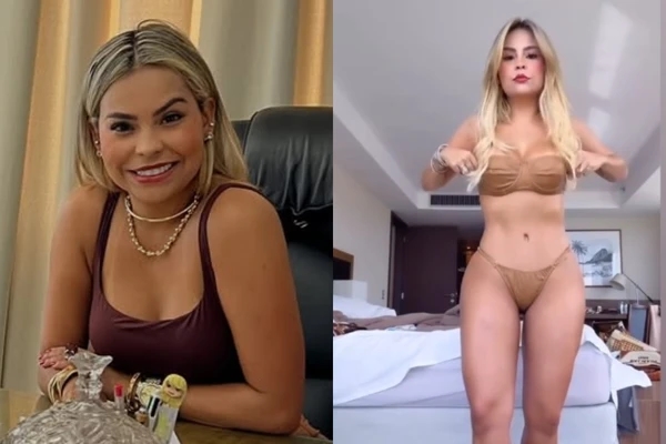 Video – Prefeita rebate críticas após viralizar em vídeo dançando forró de biquini: ‘Machismo’