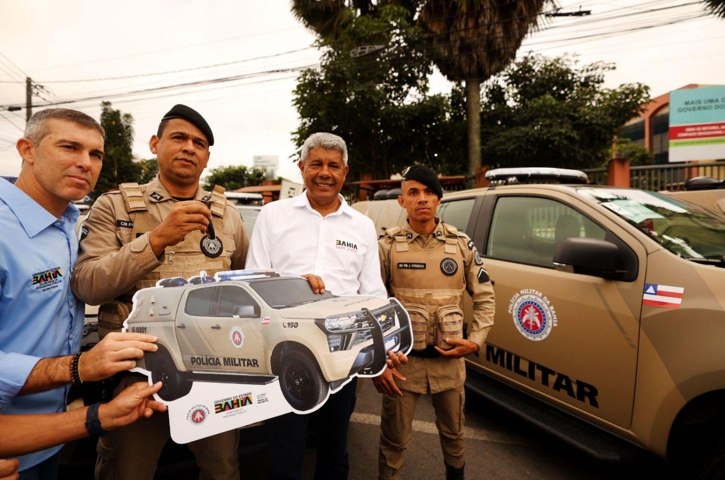 36 municípios são contemplados com novas viaturas da Polícia