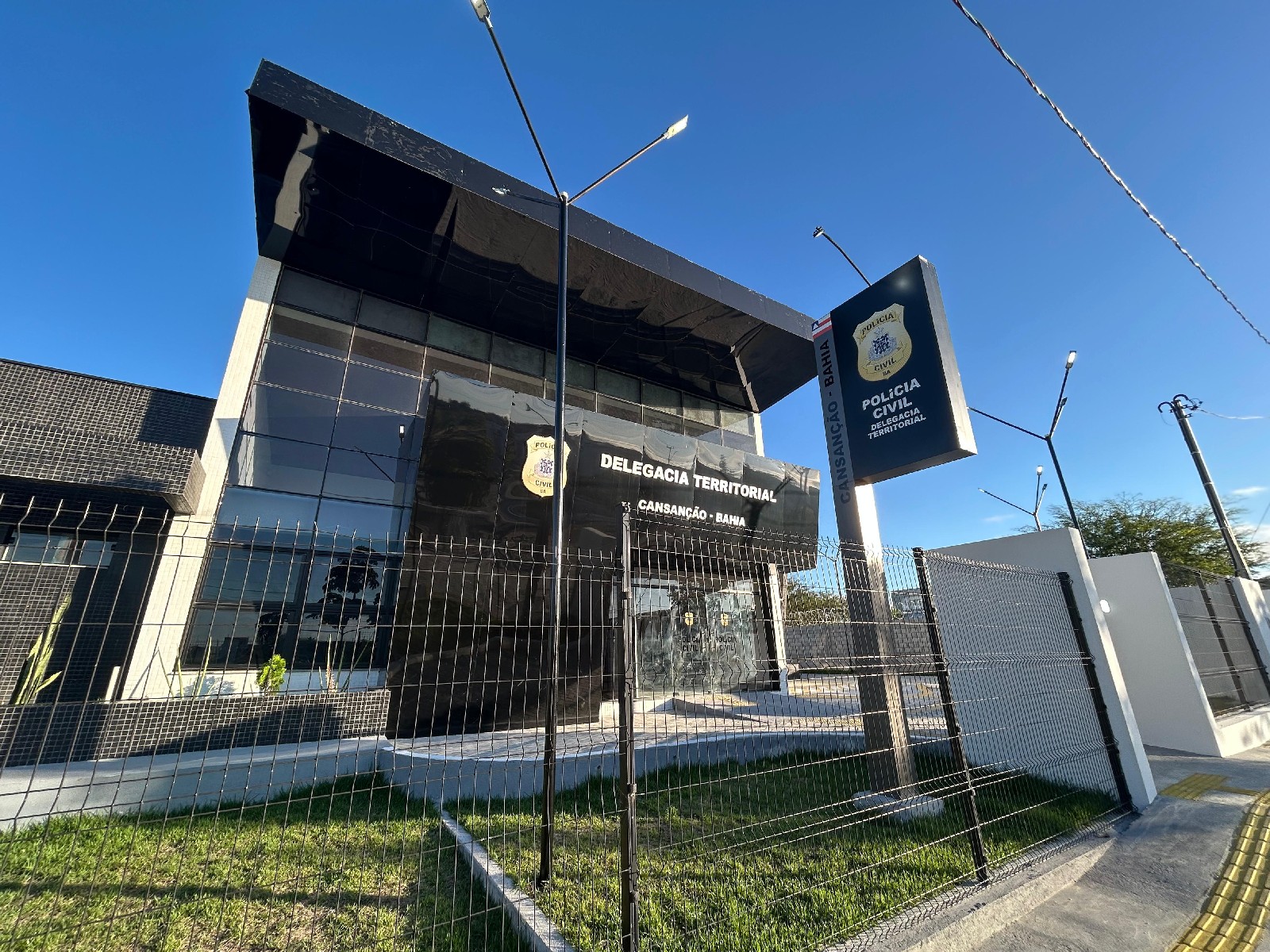 Cansanção recebe nova estrutura da Delegacia de Polícia Civil