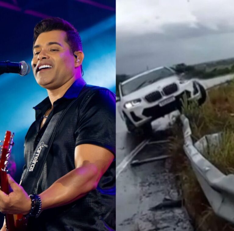 Vocalista Kiko Chicabana sofre acidente de carro na Bahia