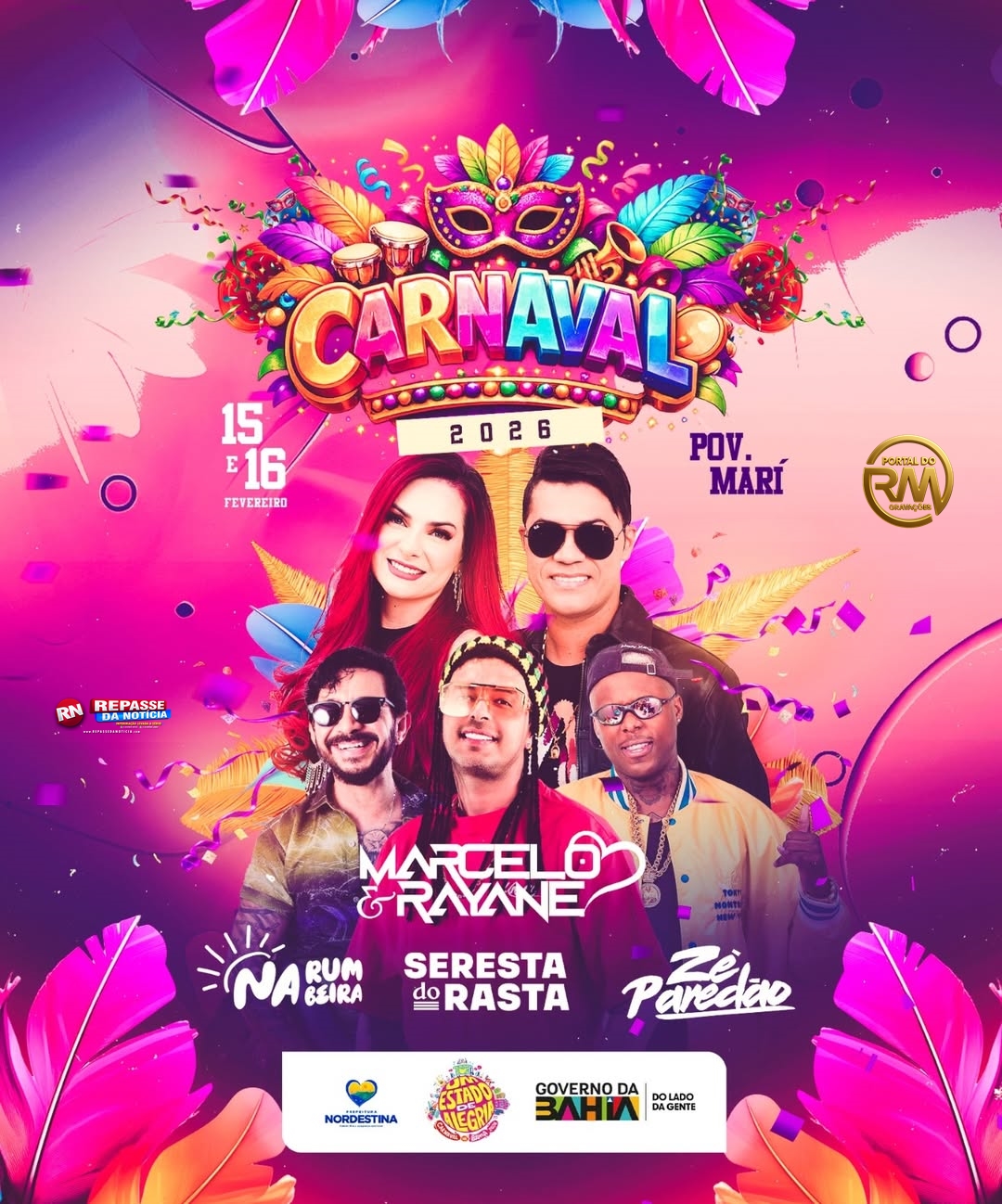 Carnaval Marí - Nordestina - BA 2026